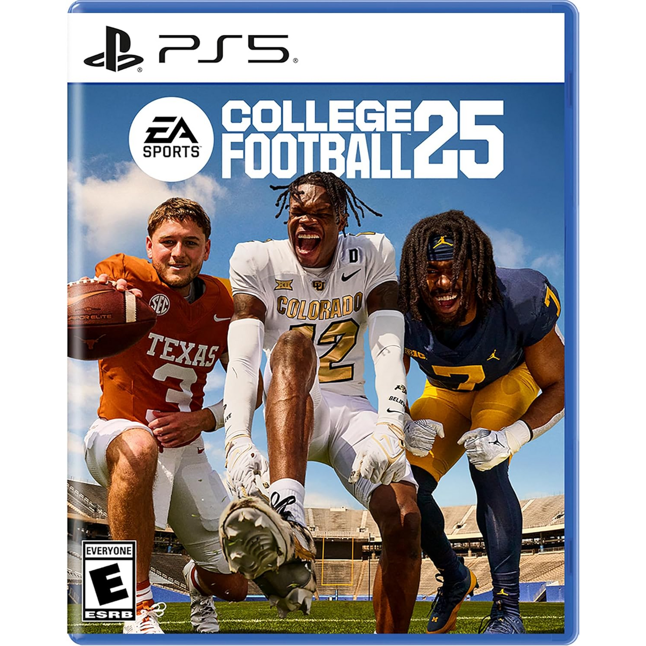 This is brand new.In EA SPORTS™ College Football 25 for PlayStation®5 and Xbox Series X|S, experience explosive gameplay variety across 134 FBS schools and immerse yourself in the iconic atmospheres of college football as you chase college greatness.