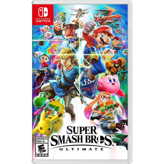 Product Image : This is brand new.<br>Legendary game worlds and fighters collide in the ultimate showdown—a new entry in the Super Smash Bros. series for the Nintendo Switch™ system! New fighters, like Inkling from the Splatoon™ series and Ridley from the Metroid™ series, make their Super Smash Bros. series debut alongside every Super Smash Bros. fighter in the series…EVER! Fast combat , new items, new attacks, new defensive options, and more will keep the battle raging whether you’re at home or on the go.
