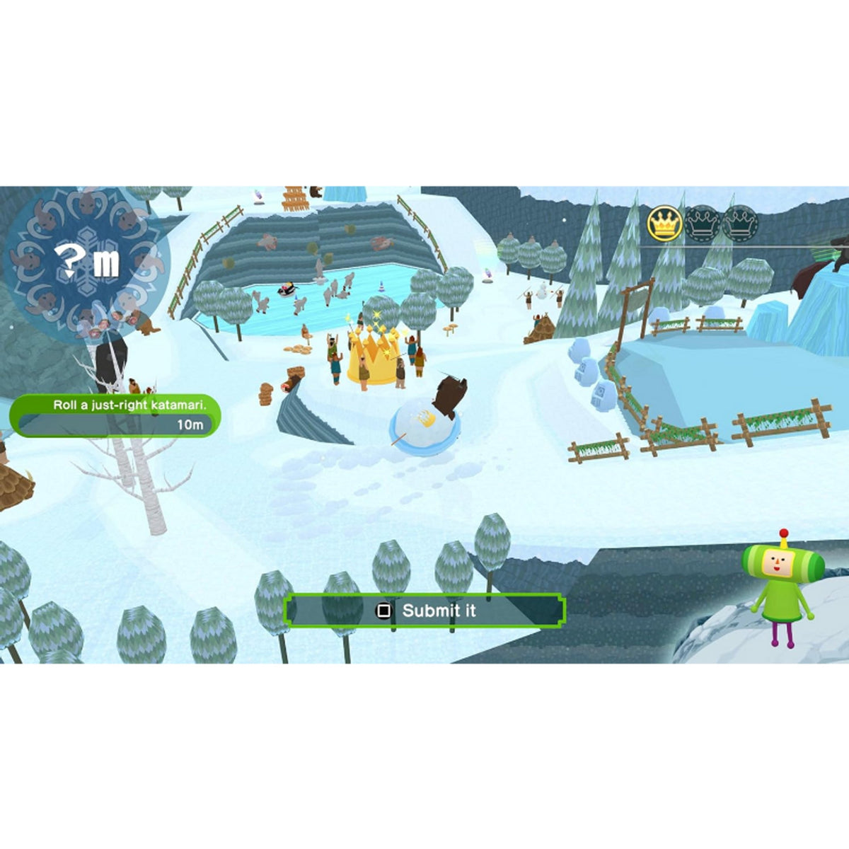 This is brand new.Let the Good Times Roll! Keep the good times rolling with the first new entry in the Katamari Damacy series in 14 years! In this puzzle action/adventure game, The King of All Cosmos was fiddling with a scroll and accidentally destroys the earth and stars.