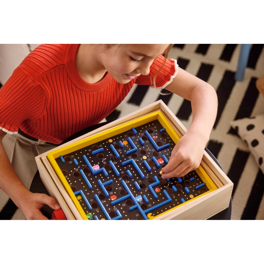 Pac-Man Labyrinth: Classic Wooden Game - Brio