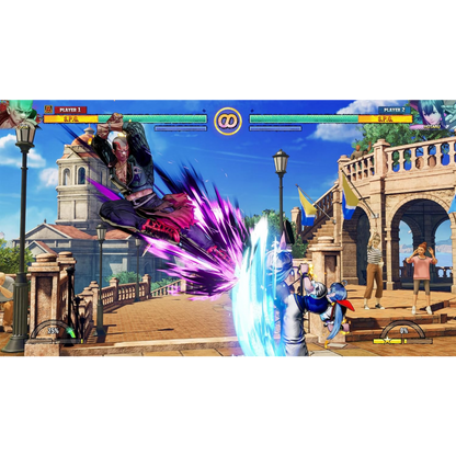 This is brand new.FATAL FURY: City of the Wolves presents a striking art style that truly ignites the senses, alongside a groundbreaking REV system that amplifies the intensity of each battle. The game boasts a suite of battle mechanics that are more robust and thrilling than ever.