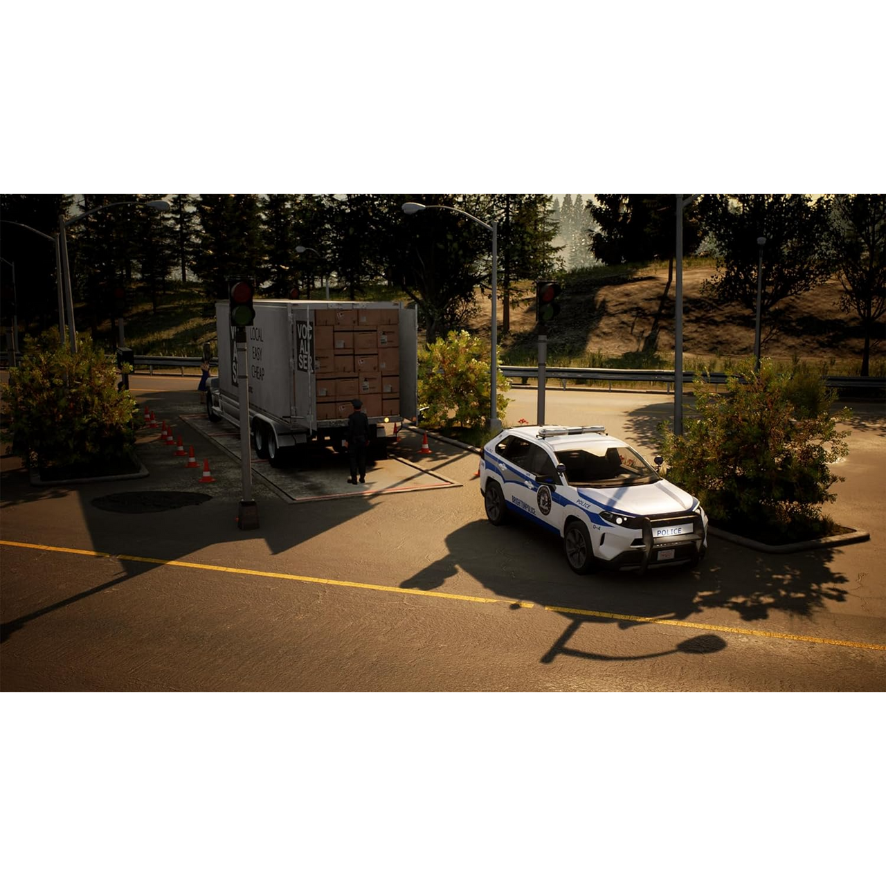 This is brand new.Welcome to the Brighton Police Department! Enjoy a comprehensive experience with the Gold Edition! This includes the main game, the brand-new Highway Patrol Expansion, and the Garage Bundle containing all previously published car DLCs.