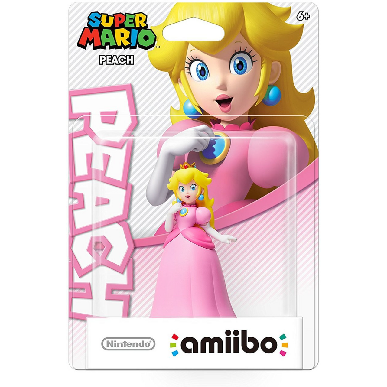 Product Image : This is brand new.<br>Princess Peach™ presides over the Mushroom Kingdom from her huge castle. Though she’s often the target of Bowser’s kidnapping schemes, Princess Peach is far from a simple damsel in distress. She’s a natural at tennis and golf, a ferocious driver, and can more than hold her own at adventuring and battling.

amiibo character figures are designed to connect and interact with compatible games. By tapping the amiibo to your compatible platforms you'll open up new experiences