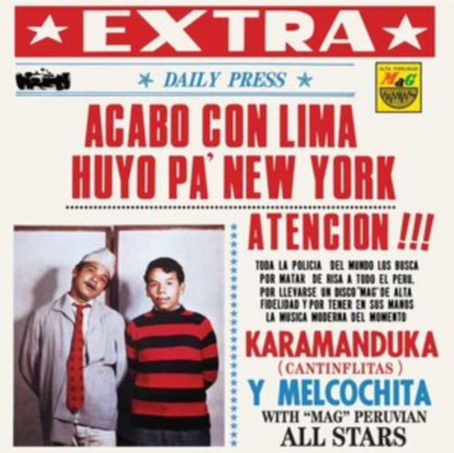 This LP Vinyl is brand new.Format: LP VinylMusic Style: DescargaThis item's title is: Acabo Con Lima Huyo Pa Nueva YorkArtist: Karamanduka Y MelcochitaLabel: VAMPISOULBarcode: 8435008864187Release Date: 9/2/2022