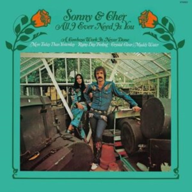 This is a 2 LP Vinyl SKU bundle.
1.This LP Vinyl is brand new.Format: LP VinylThis item's title is: All I Ever Need Is YouArtist: Sonny & CherLabel: ANAGRAM MUSICBarcode: 8435395503157Release Date: 6/3/2022
2.This LP Vinyl is brand new.
