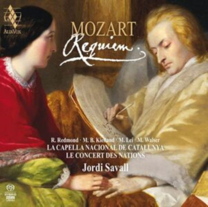 Product Image : This Super Audio CD is brand new.<br>Format: Super Audio CD<br>This item's title is: Mozart: Requiem<br>Artist: Jordi Savall<br>Label: ALIA VOX<br>Barcode: 8435408099530<br>Release Date: 5/12/2023