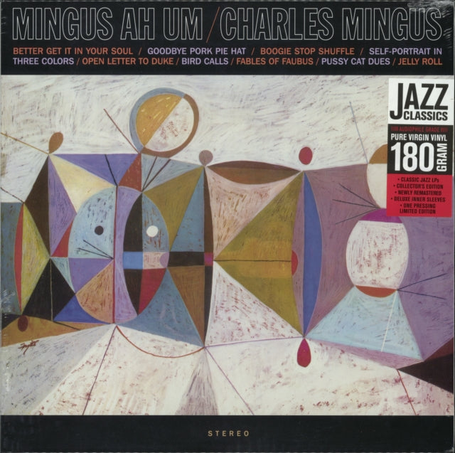 This LP Vinyl is brand new.Format: LP VinylMusic Style: Hard BopThis item's title is: Mingus Ah UmArtist: Charles MingusLabel: Jazz Wax RecordsBarcode: 8436028696819Release Date: 2/23/2010