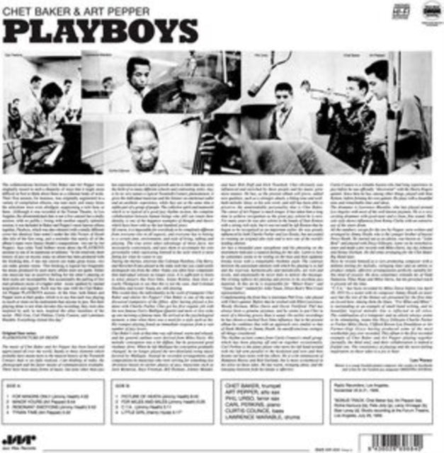 Product Image : This LP Vinyl is brand new.<br>Format: LP Vinyl<br>This item's title is: Playboys<br>Artist: Art Chet / Pepper Baker<br>Label: JAZZ WAX RECORDS<br>Barcode: 8436028696840<br>Release Date: 2/23/2010