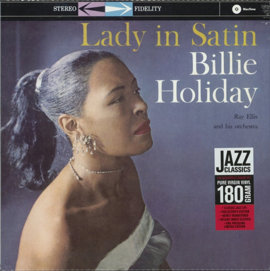 This LP Vinyl is brand new.Format: LP VinylMusic Style: Cool JazzThis item's title is: Lady In SatinArtist: Billie HolidayLabel: WaxTimeBarcode: 8436542010276Release Date: 3/20/2012