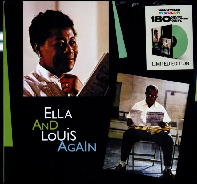 This LP Vinyl is brand new.Format: LP VinylThis item's title is: Ella & Louis Again (Limited Solid Green LP Vinyl/180G/Dmm)Artist: Ella & Louis Armstrong FitzgeraldLabel: WaxTime In ColorBarcode: 8436559464130Release Date: 3/23/2018