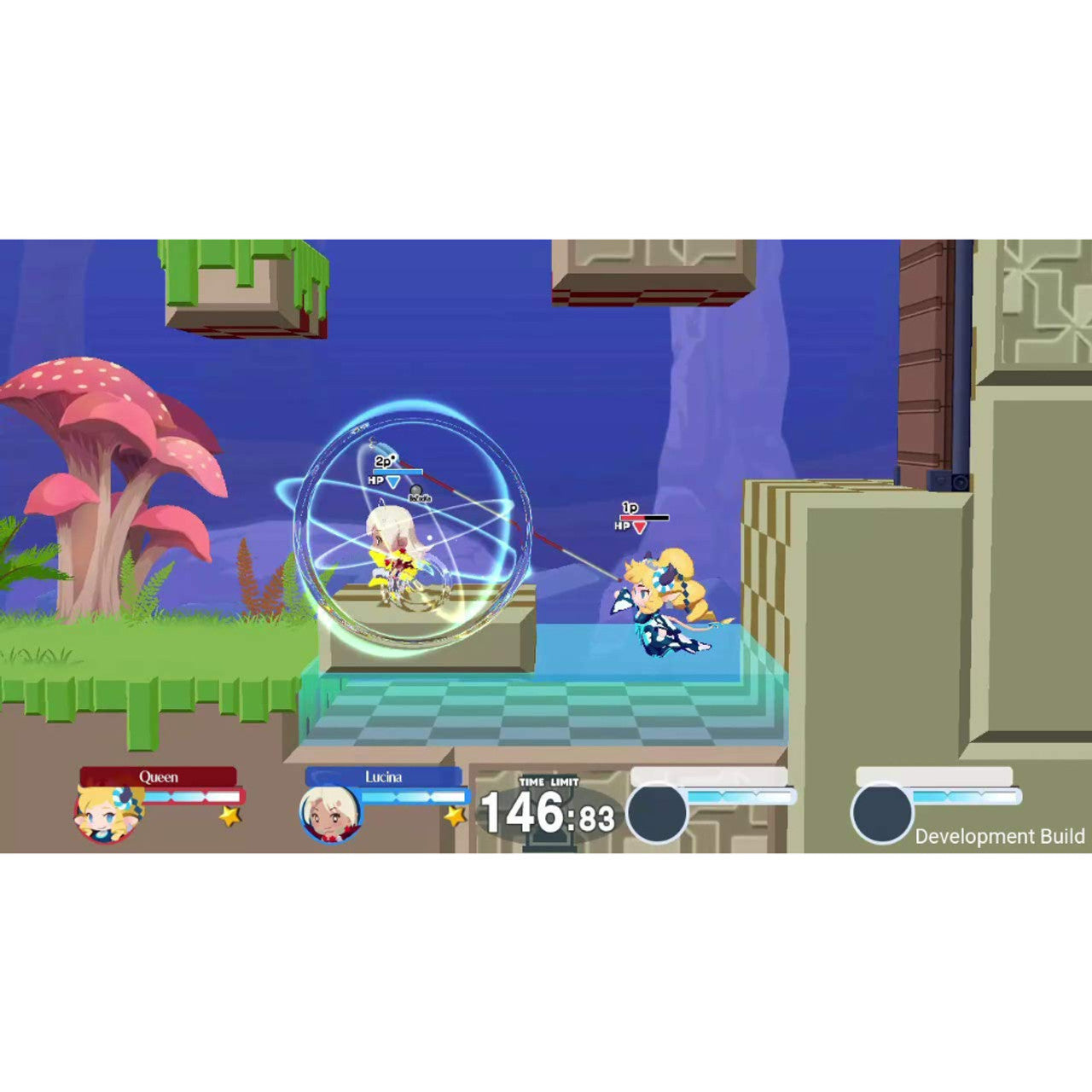 This is brand new.A fast-paced action game where the goal is to clear the screen of enemies by performing skillful combos with a Bazooka and an extraordinary fishing rod.