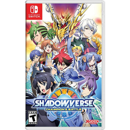 Product Image : This is brand new.<br>The anime version of the hit strategic multiplayer mobile/PC card battle game Shadowverse is coming to the Nintendo Switch as an exciting new card battle RPG. Players will meet a fun cast of characters and duke it out in intense card battles. Experienced Shadowverse players will be able to seamlessly transition into the game as card battle rules are exactly the same as the original game they know and love, but new players will have no problem picking up and playing this