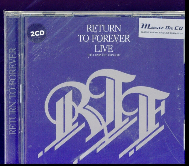 This CD is brand new.Format: CDMusic Style: FusionThis item's title is: Live (Complete Concert) (24Bit Remaster)Artist: Return To ForeverBarcode: 8718627224601Release Date: 2/9/2017