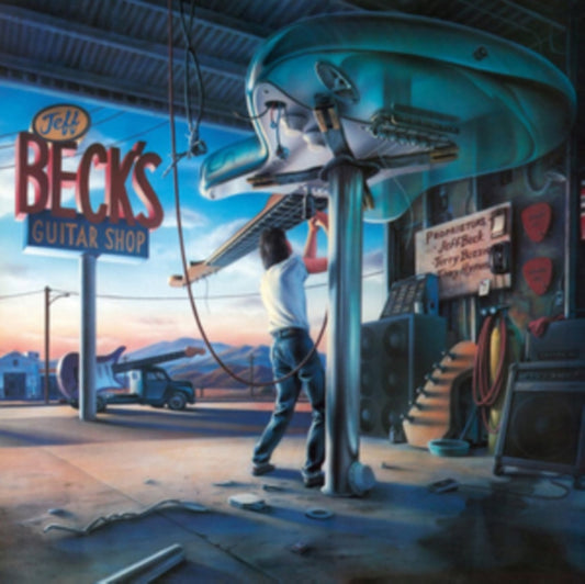 Product Image : This LP Vinyl is brand new.<br>Format: LP Vinyl<br>Music Style: Jazz-Rock<br>This item's title is: Guitar Shop (180G)<br>Artist: Jeff; Terry Bozzio; Tony Hyams Beck<br>Label: MUSIC ON VINYL<br>Barcode: 8719262006812<br>Release Date: 11/16/2018