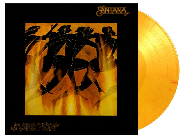 Product Image : This LP Vinyl is brand new.<br>Format: LP Vinyl<br>This item's title is: Marathon (Coloured LP Vinyl/180G)<br>Artist: Santana<br>Barcode: 8719262011618<br>Release Date: 4/26/2024