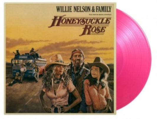 Product Image : This LP Vinyl is brand new.<br>Format: LP Vinyl<br>Music Style: Soundtrack<br>This item's title is: Honeysuckle Rose (2LP/Rose Color Vinyl/180G)<br>Artist: Willie & Family Nelson<br>Label: MUSIC ON VINYL<br>Barcode: 8719262016200<br>Release Date: 6/18/2021