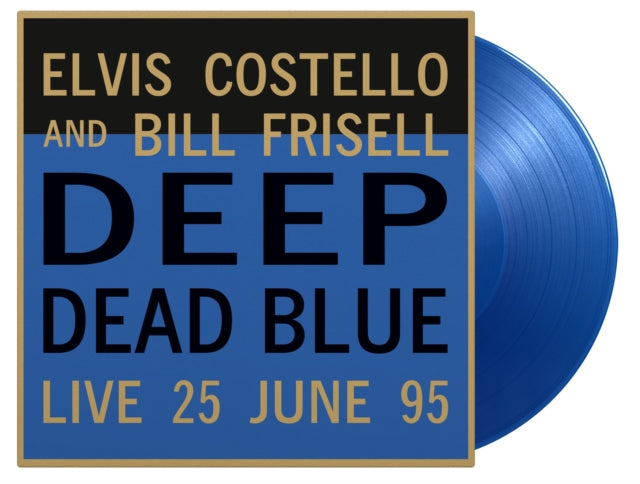 Product Image : This LP Vinyl is brand new.<br>Format: LP Vinyl<br>This item's title is: Deep Dead Blue (Live) (Limited/Translucent Blue LP Vinyl/180G/Numbered)<br>Artist: Elvis & Bill Frisell Costello<br>Label: MUSIC ON VINYL<br>Barcode: 8719262017498<br>Release Date: 9/2/2022