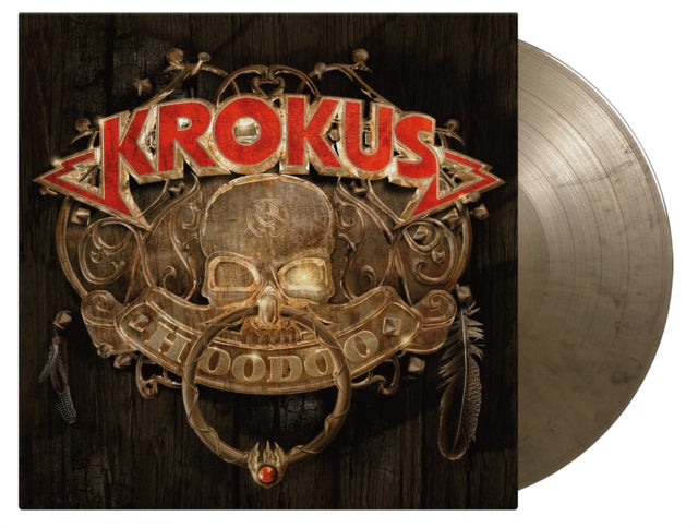 Product Image : This LP Vinyl is brand new.<br>Format: LP Vinyl<br>Music Style: Hard Rock<br>This item's title is: Hoodoo (140G/180G/Black & Gold Marbled LP Vinyl)<br>Artist: Krokus<br>Label: MUSIC ON VINYL<br>Barcode: 8719262019560<br>Release Date: 9/10/2021