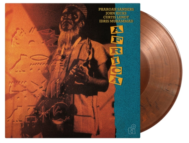 Product Image : This LP Vinyl is brand new.<br>Format: LP Vinyl<br>Music Style: Contemporary Jazz<br>This item's title is: Africa (2LP/Orange & Black Marbled Vinyl/180G)<br>Artist: Pharoah Sanders<br>Label: MUSIC ON VINYL<br>Barcode: 8719262030992<br>Release Date: 7/28/2023