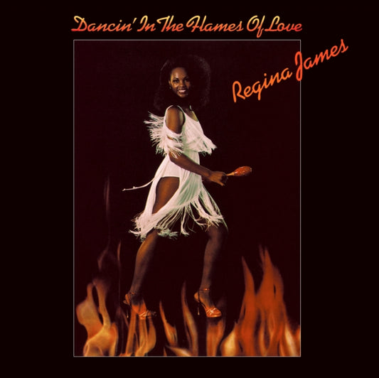 This LP Vinyl is brand new.Format: LP VinylMusic Style: DiscoThis item's title is: Dancin' In The Flames Of Love (Orange LP Vinyl)Artist: Regina JamesLabel: REGROOVEDBarcode: 8785260876290Release Date: 4/28/2023