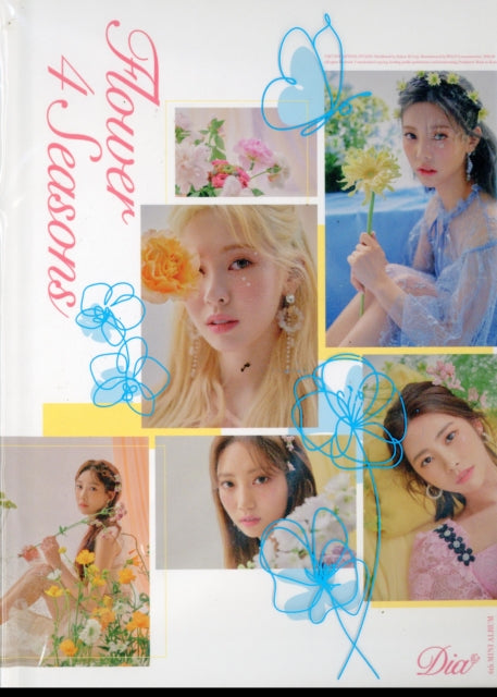 This CD is brand new.Format: CDMusic Style: K-popThis item's title is: Flower 4 SeasonsArtist: DiaBarcode: 8804775143434Release Date: 6/11/2020