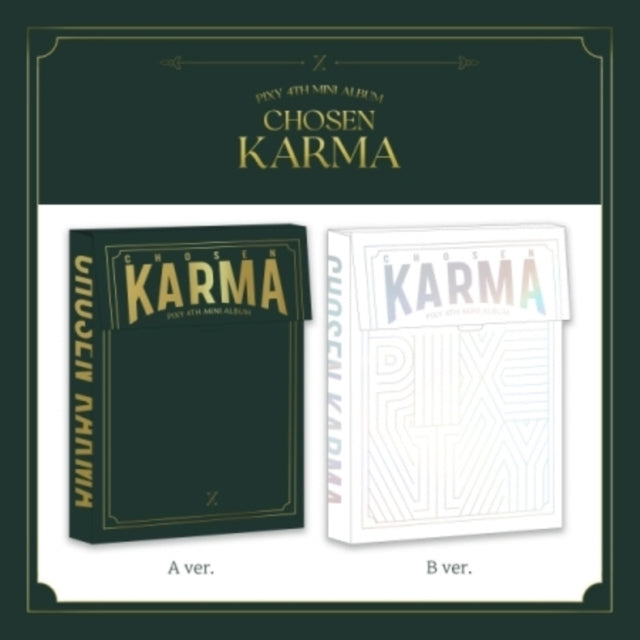 This CD is brand new.Format: CDMusic Style: Big BandThis item's title is: Chosen Karma (4Th Mini Album)Artist: PixyLabel: ALLART ENT.Barcode: 8809314515444Release Date: 3/11/2023