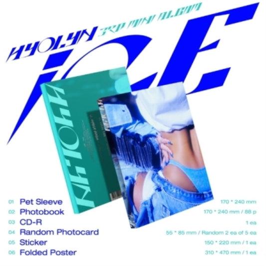 This CD is brand new.Format: CDMusic Style: K-popThis item's title is: IceArtist: HyolynBarcode: 8809696007711Release Date: 7/19/2022