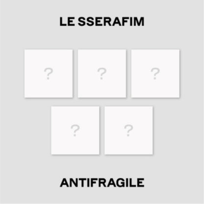 This is a 2 CD SKU bundle.
1.This CD is brand new.Format: CDMusic Style: K-popThis item's title is: Antifragile (Compact Version)Artist: Le SserafimLabel: SOURCE MUSICBarcode: 8809848759345Release Date: 10/21/2022
2.This CD is brand new.