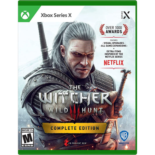 Product Image : This is brand new.<br>Become a professional monster slayer and embark on an adventure in The Witcher III: Wild Hunt Complete Edition. Experience a dark fantasy, open world RPG that focuses on a character-driven story, various decisions, and tactical combat. The third installment of the saga improves every aspect of the series, with a smoother combat system, new Witcher senses, monster hunting, improved alchemy, magic signs, crafting systems, and many more.

The Grand Finale To The Legend Of 