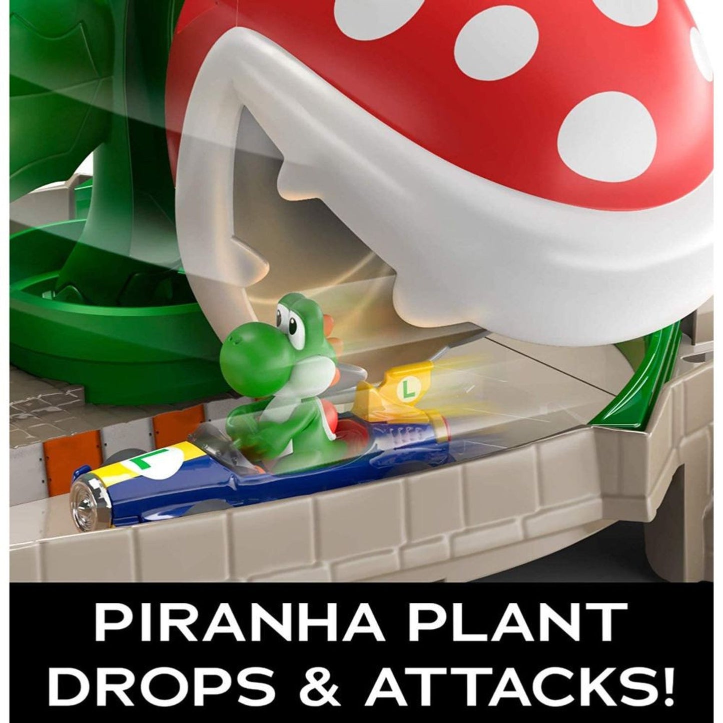 Hot Wheels: Mario Kart: Track Set -  Piranha Plant Slide
