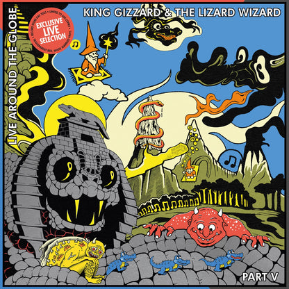 Phantom Island (X) (180G/Recycled LP Vinyl) & King Gizzard - Live In Miami '24 (Splatter Vinyl/3LP) & King Gizzard - Live In Las Vegas 24 (Splatter LP Vinyl) & Live In Brussels '19 (Fuzz Club Official Bootleg)