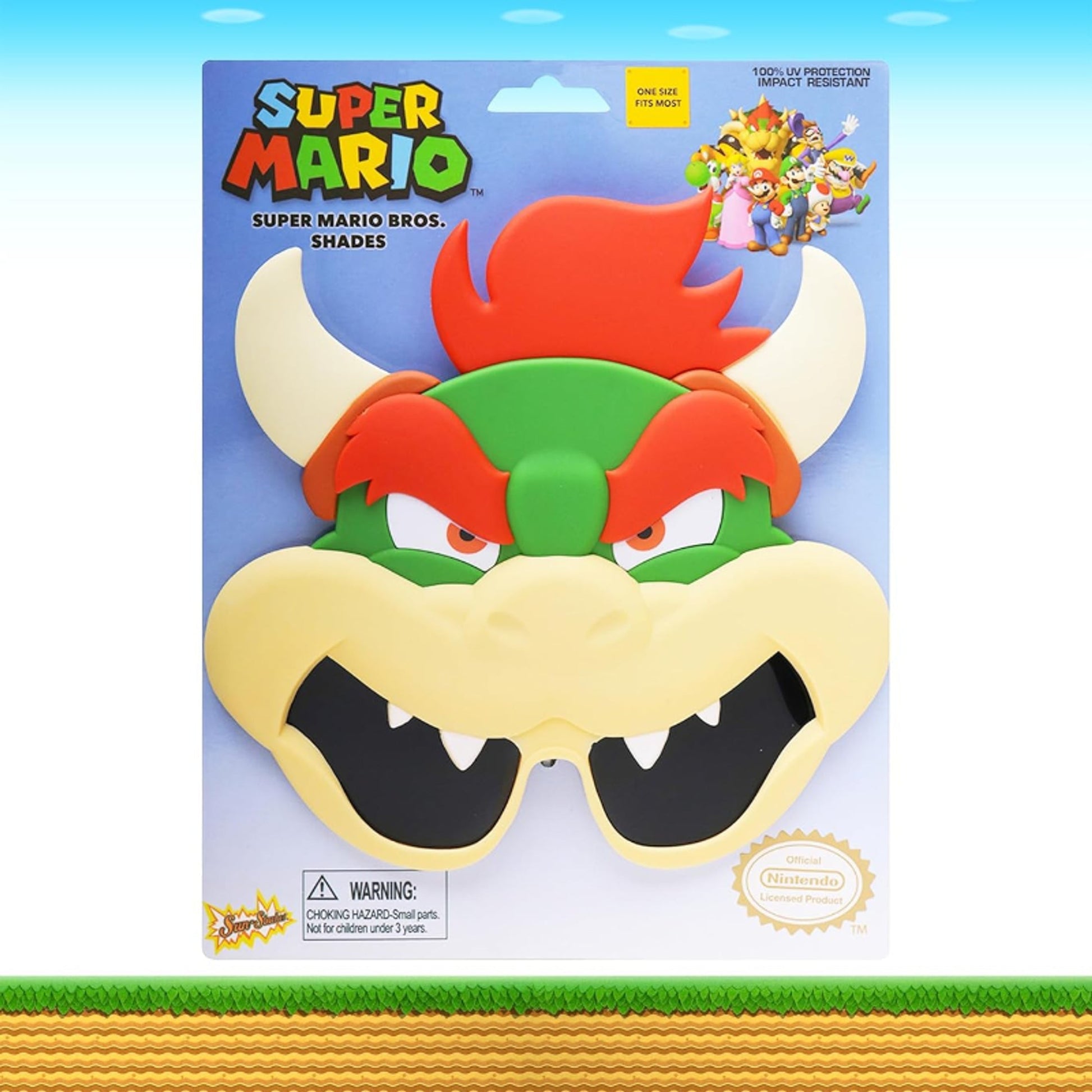 Sun-Staches Super Mario - Bowser