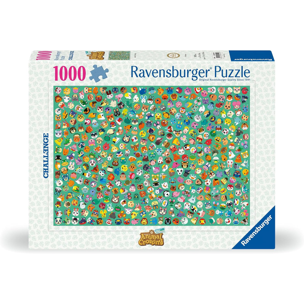 Puzzle: Animal Crossing: Challenge (1,000 Pieces) - Ravensburger