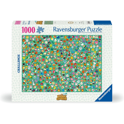 Puzzle: Animal Crossing: Challenge (1,000 Pieces) - Ravensburger