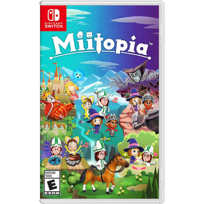 This is brand new.Star in your own adventure alongside…anyone!
 Choose Mii™ characters to cast as allies and enemies as you venture forth to bring down the face-stealing Dark Lord. Any Mii character you create can be used, and you can also add wigs and makeup to give your characters more…character.