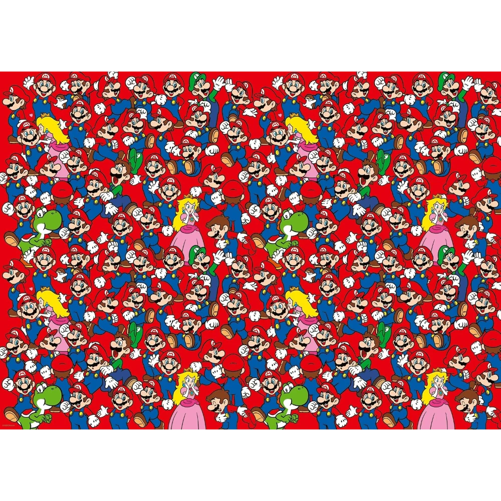 Puzzle: Super Mario Bros: Challenge (1,000 Pieces) - Ravensburger