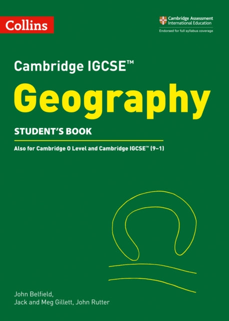 Rutter John - Cambridge Igcse Geography Student's Book - Paperback