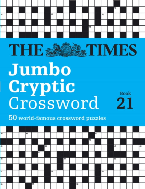 Binding: Paperback
Description: This supremely challenging cryptic collection contains 50 jumbo - sized large grid puzzles conceived to really challenge your word skills. Selected by The Times Crossword Editor Richard Rogan this original collection will challenge even the most experienced crossword buff.