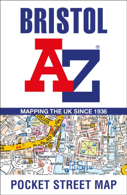 Binding: Visual And Mapping
Description: Navigate your way around Bristol with detailed street maps from A - Z This up - to - date folded A - Z street map includes all of the 1,500 streets in and around Bristol.
