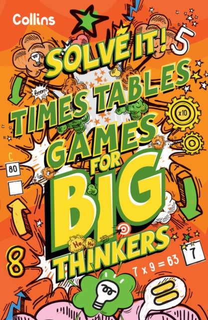 Binding: Paperback
Description: Brilliant new puzzle books for kids With more than 120 fun puzzles you ll never want to put this book down! From cog games to number mazes picture reveals to code breakers there's no chance of boredom with so many different brain - bending times tables puzzles to try.