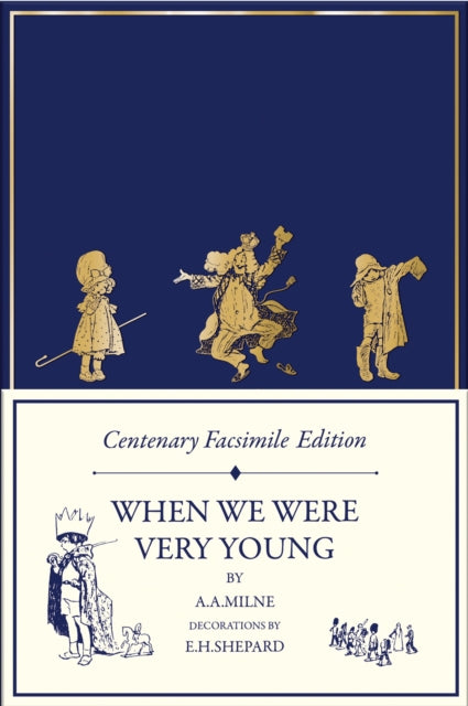 Binding: Hardcover
Description: Gorgeous gold - foiled hardback facsimile edition of When We Were Very Young presented in a gold - foiled slipcase Curl up with this special facsimile edition of A. A. Milne's classic book of poetry for children When We Were Very Young.