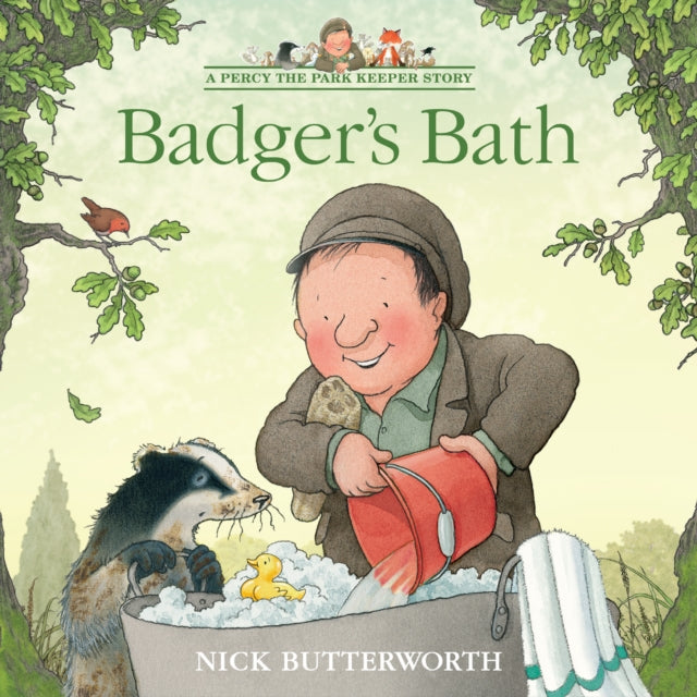 Binding: Paperback
Description: A funny Percy the Park Keeper story from highly regarded award - winning author and illustrator Nick Butterworth creator of One Snowy Night. The badger has been doing what badgers do best. Digging. He's had a lovely day and as usual when he's had a lovely day he is filthy dirty.