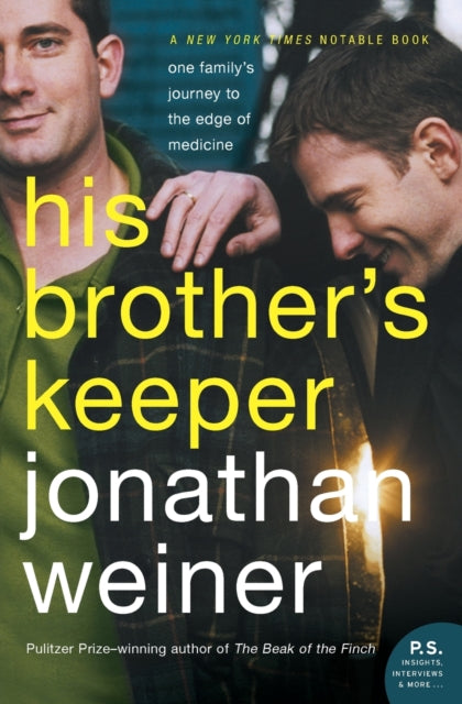 Binding: Paperback
Description: Stephen Heywood was twenty - nine years old when he learned that he was dying of ALS - - Lou Gehrig's disease. Almost overnight his older brother Jamie turned himself into a genetic engineer in a quixotic race to cure the incurable.