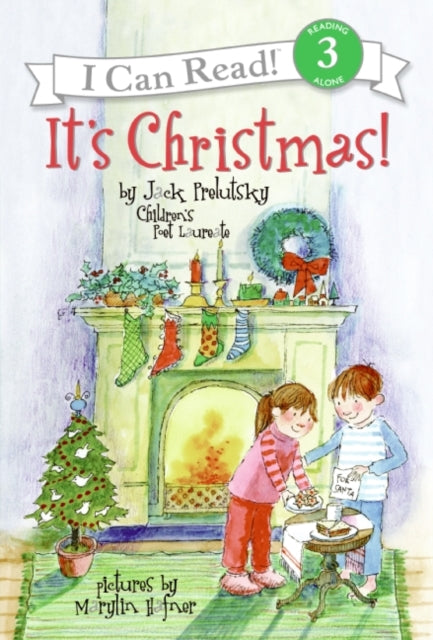Binding: Hardcover
Title: It's Christmas! A Christmas Holiday Book For Kids
Author(s): Prelutsky Jack, Marylin Hafner
Publisher: Harpercollins
Barcode: 9780060537067
Pages: 48 Pages
Language: English
Publication Date: 9/30/2008
Series: I Can Read Level 3