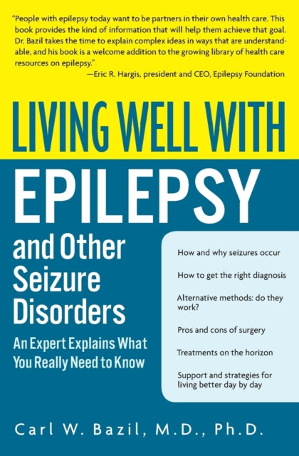 Binding: Paperback
Description: Treatment options lifestyle strategies and emotional support for two million Americans. Epilepsy once mistakenly associated with demonic possession has for centuries been a poorly understood illness.