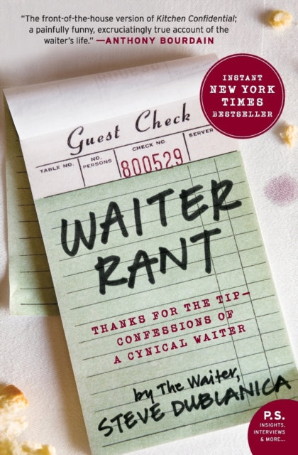 Binding: Paperback
Description: According to The Waiter 80 percent of customers are nice people just looking for something to eat. The remaining 20 percent however are socially maladjusted psychopaths.