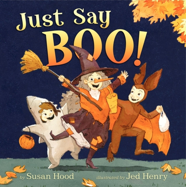 Binding: Hardcover
Description: If three dinosaurs roar when you open your door what do you say? " Boo!" of course! In this charmingly spooky story by Susan Hood little trick - or - treaters learn just what to say in every Halloween situation.