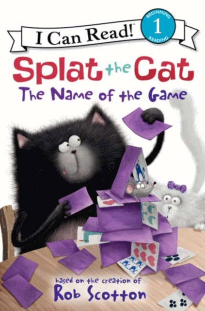 Binding: Hardcover
Description: Splat the Cat's friends Spike and Plank are coming over to play games. Splat is excited to play with them until everything starts to go wrong! First he trips and falls in Mouse Mouse Cat and then he can't find a good hiding spot in hide - and - seek.