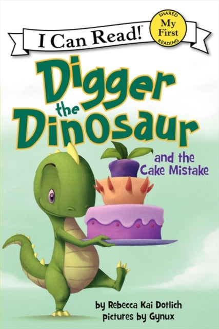 Binding: Hardcover
Description: Readers will roar with laughter as Digger the Dinosaur mixes up silly phrases in his second fully illustrated I Can Read title. Today is the big dino party! Digger and Dadasaur take a ride into town to get a cake but before long they get lost.