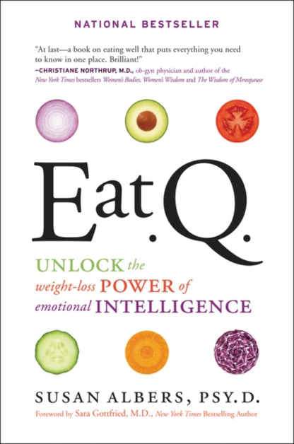Binding: Paperback
Description: Susan Albers Psy. D. presents a groundbreaking three - step program for conquering emotional eating a practical prescriptive proactive approach using Emotional Intelligence that will help you slim down eat healthfully and mindfully and keep the pounds off.